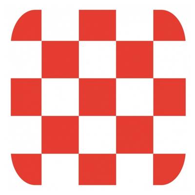 Bierviltjes Brabant - 15x stuks - brabantse vlag - thema - dubbelzijdig