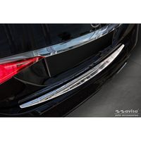 Chroom RVS Bumper beschermer passend voor Mercedes S-Klasse (W223) 2020- 'Ribs' AV238044