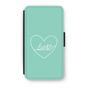 Best heart pastel: iPhone X Flip Hoesje