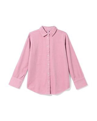 HEMA Damesblouse Lena Corduroy Lichtpaars (lichtpaars)