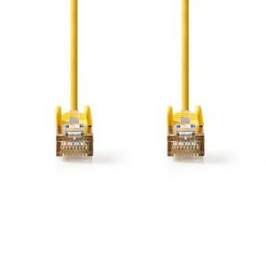 CAT5e SF/UTP-Netwerkkabel | RJ45 Male - RJ45 Male | 7,5 m | Geel