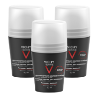 Vichy Homme Deodorant Roller 72 uur - Multiverpakking