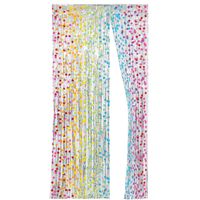 Deurgordijn Folie Multicolor Stippen (2x1m) - thumbnail