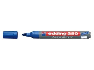 Viltstift edding 250 whiteboard rond blauw 1.5-3mm