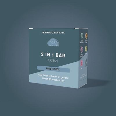 Shampoobars 3 in 1 bar ocean