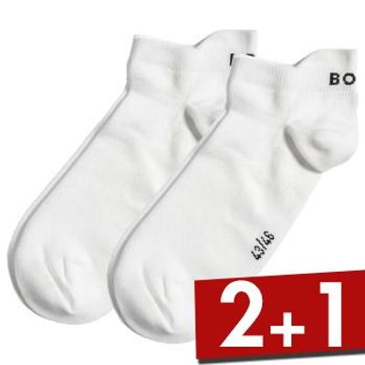BjÃ¶rn Borg 2 stuks Performance Solid Step Socks