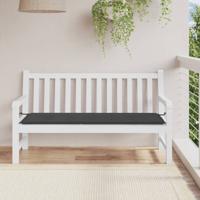 VidaXL Tuinbankkussen 150x50x4 cm oxford stof zwart