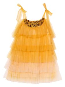 Tutu Du Monde robe Bananarama en tulle - Jaune