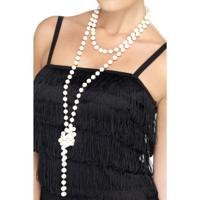 Parelketting - 180 cm - dames - Charleston - Jaren 20 - Carnaval - verkleed accessoire