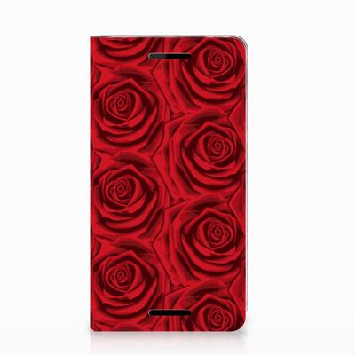 Nokia 2.1 2018 Smart Cover Red Roses