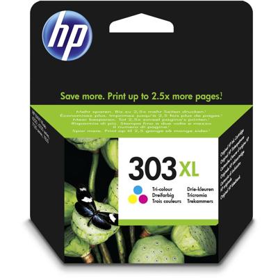 HP Inktcartridge 303XL Origineel Cyaan, Magenta, Geel T6N03AE Inkt