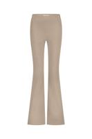 Flair LONG bonded trousers - latte - 94812
