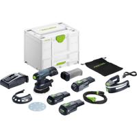 Festool ETSC 125 3,0 I-Set Accu excenterschuurmachine 18V 3.0Ah in Systainer - 578857