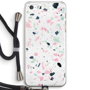Terrazzo N°3: iPhone 5 / 5S / SE Transparant Hoesje met koord