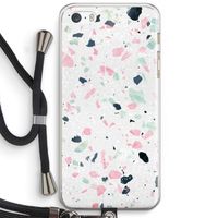 Terrazzo N°3: iPhone 5 / 5S / SE Transparant Hoesje met koord