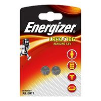 Enerdis Energizer alkaline lr43/186 blister 2 stuks - thumbnail