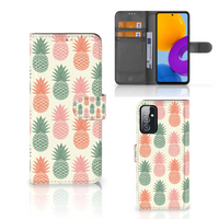 Samsung Galaxy M52 Book Cover Ananas - thumbnail