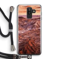 Mars: Samsung Galaxy J8 (2018) Transparant Hoesje met koord