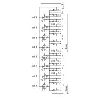 Weidmüller SAI-8-SH 5P FC 1859140000 Passieve sensor/actorbox M12-verdeler met metalen schroefdraad 1 stuk(s) - thumbnail