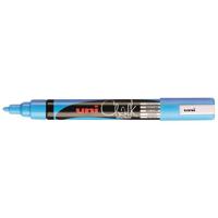 Krijtstift uni-ball rond 1.8-2.5mm lichtblauw