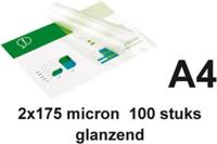 GBC A4 lamineerhoezen glanzend 2x175 micron 100 stuks