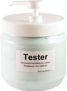Echinacea hand & body creme 1000 ml tester