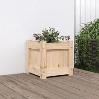 VidaXL Plantenbak 31x31x31 cm massief grenenhout VidaXL Plantenbak 31x31x31 cm massief grenenhout