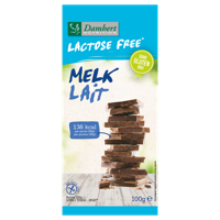 Damhert Lactose Free Chocoladetablet Melk