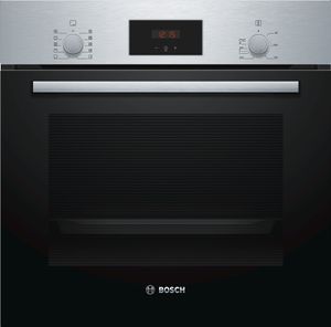 Bosch HBF154BS0 oven 66 l 3300 W A Zwart, Roestvrijstaal