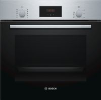 Bosch HBF154BS0 oven 66 l 3300 W A Zwart, Roestvrijstaal - thumbnail