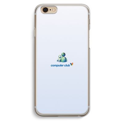 MSN: iPhone 6 / 6S Transparant Hoesje