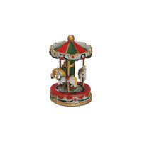 Kerstdorp carousel 10 cm