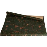 Grottenpapier rol rood/bruin 60x200cm Grottenpapier rol rood/bruin 60x200cm