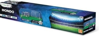 Mondo voetbal goal 2 in 1 183x121 cm groot Mondo voetbal goal 2 in 1 183x121 cm groot