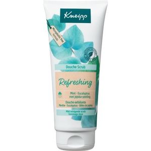 Refreshing douche scrub mint eucalyptus en jojoba