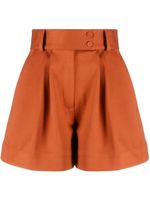 STYLAND short à taille haute - Marron - thumbnail