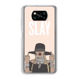 Slay All Day: Xiaomi Poco X3 NFC Transparant Hoesje