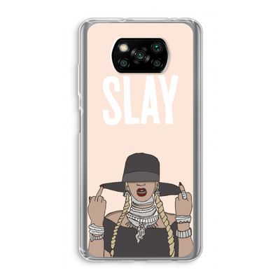 Slay All Day: Xiaomi Poco X3 NFC Transparant Hoesje