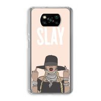 Slay All Day: Xiaomi Poco X3 NFC Transparant Hoesje