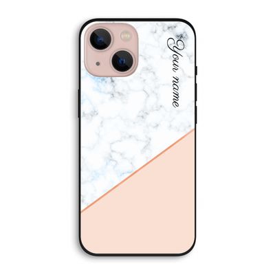 Marmer in stijl: iPhone 13 Biologisch afbreekbaar hoesje