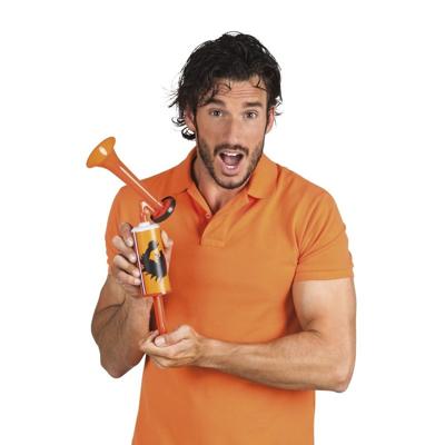 Boland Oranje Holland stadiontoeter - hand toeter - 45 cm - luchttoeter - luchthoorn
