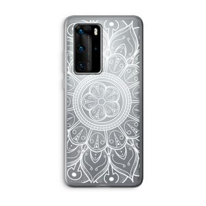 Roses Are Red: Huawei P40 Pro Transparant Hoesje
