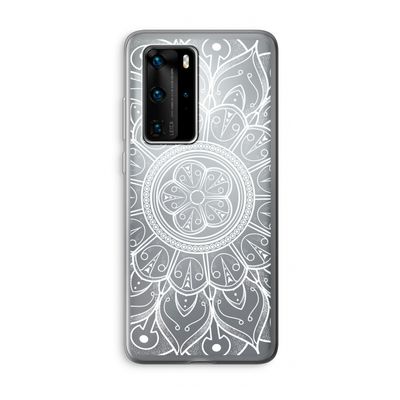 Roses Are Red: Huawei P40 Pro Transparant Hoesje
