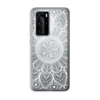 Roses Are Red: Huawei P40 Pro Transparant Hoesje