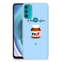 Motorola Moto G71 5G | Siliconen Case | Nut Home