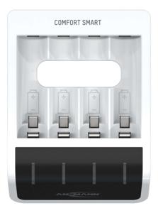 Ansmann Comfort Smart batterij-oplader Huishoudelijke batterij USB
