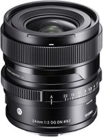 Sigma 24mm F2 DG DN MILC Groothoeklens Zwart