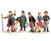 Village people figurines - Lemax - thumbnail