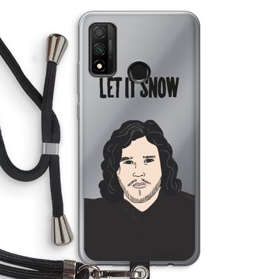 Let It Snow: Huawei P Smart (2020) Transparant Hoesje met koord