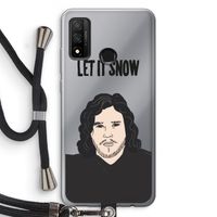 Let It Snow: Huawei P Smart (2020) Transparant Hoesje met koord